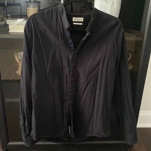 All Saints Women’s Button Up Textured Shirt